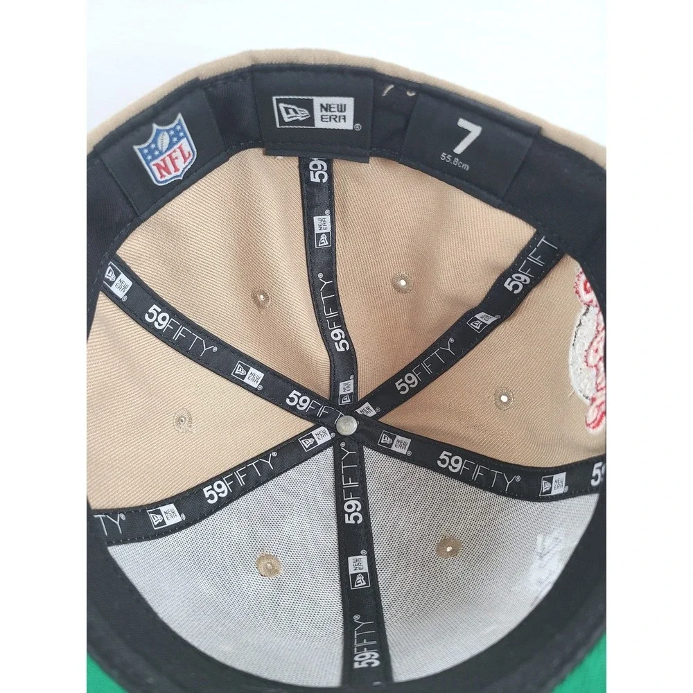 New Era 59FIFTY San‎ Francisco 49ers 1988 Pro Bowl Hat Tan Mens 7 Football NFL